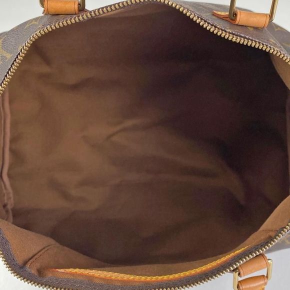 Louis Vuitton Speedy 35 Boston Bag Commuter Handbag Monogram Brown - Picture 4 of 4